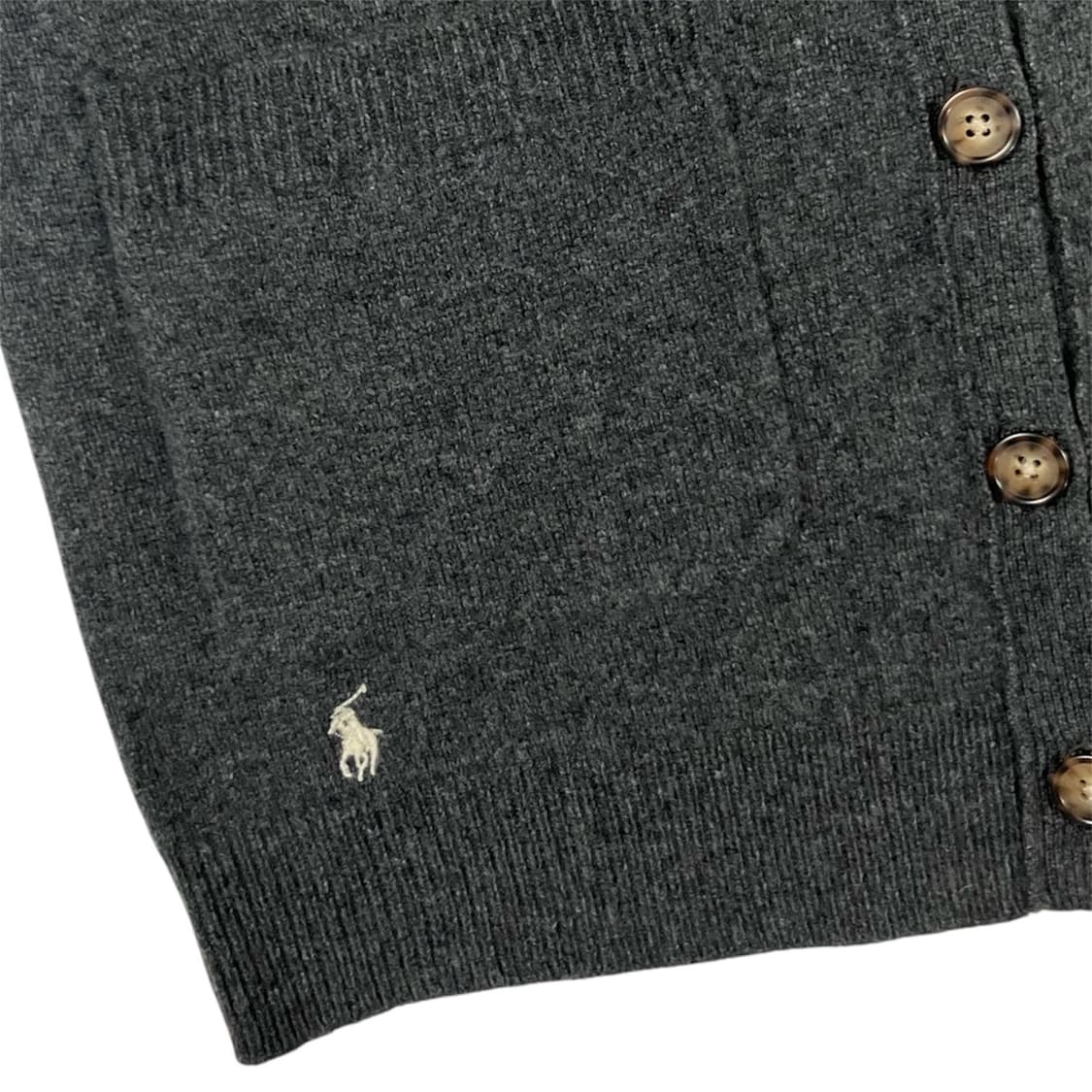 폴로 랄프로렌 다크그레이 니트 가디건 S 상품이미지4