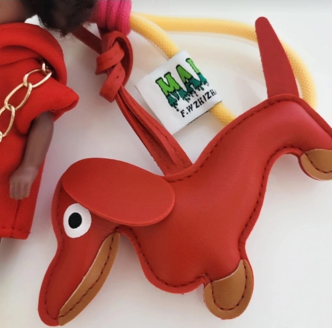 새상품)흑인 뽀글이 힙스타일 빈티지틱 바비인형키링 올set 상품이미지2