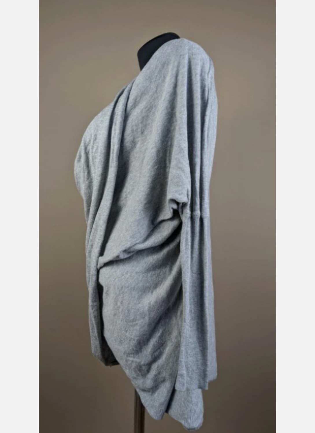 올세인츠 드레이프 스웨터 드레스 그레이 판매 상품이미지2