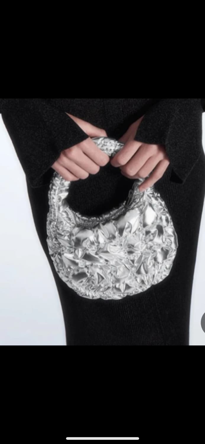 코스 퀼티드 마이크로 초미니 실버 상품이미지1