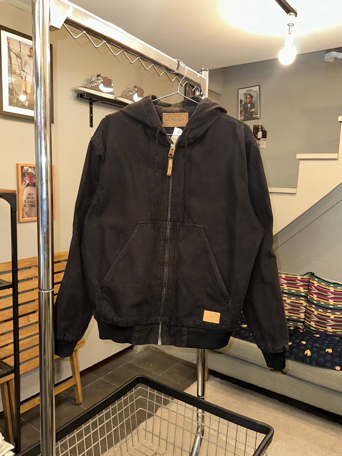 00’s Schmidt canvas faded active jacket 상품이미지4