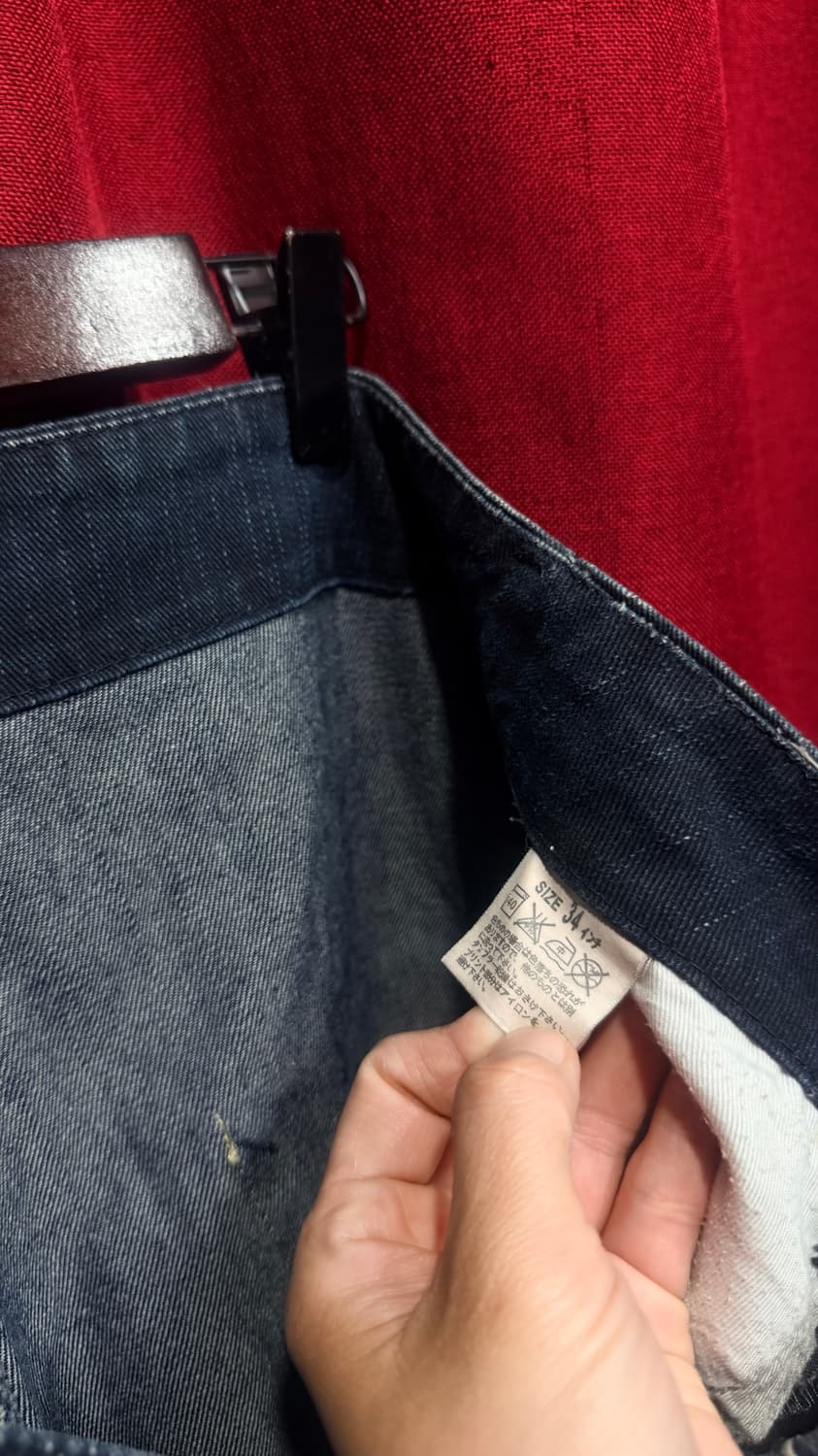 리바이스재팬 워싱 데님 34 상품이미지4