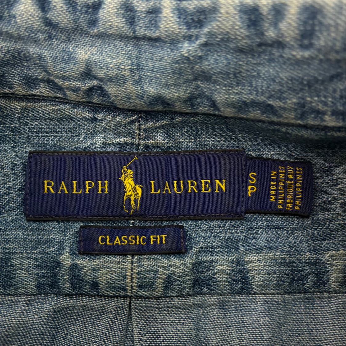 Polo 폴로 랄프로렌 데님 샴브레이 셔츠 상품이미지4