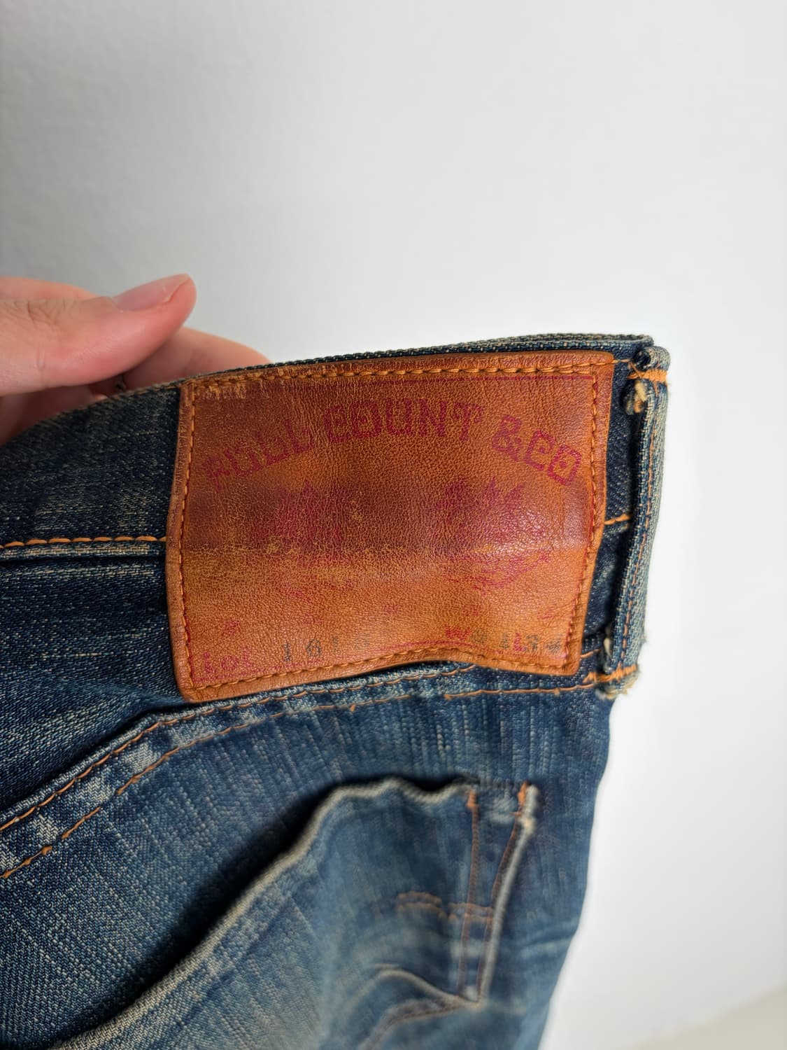 풀카운트 워시드 데님팬츠 상품이미지5