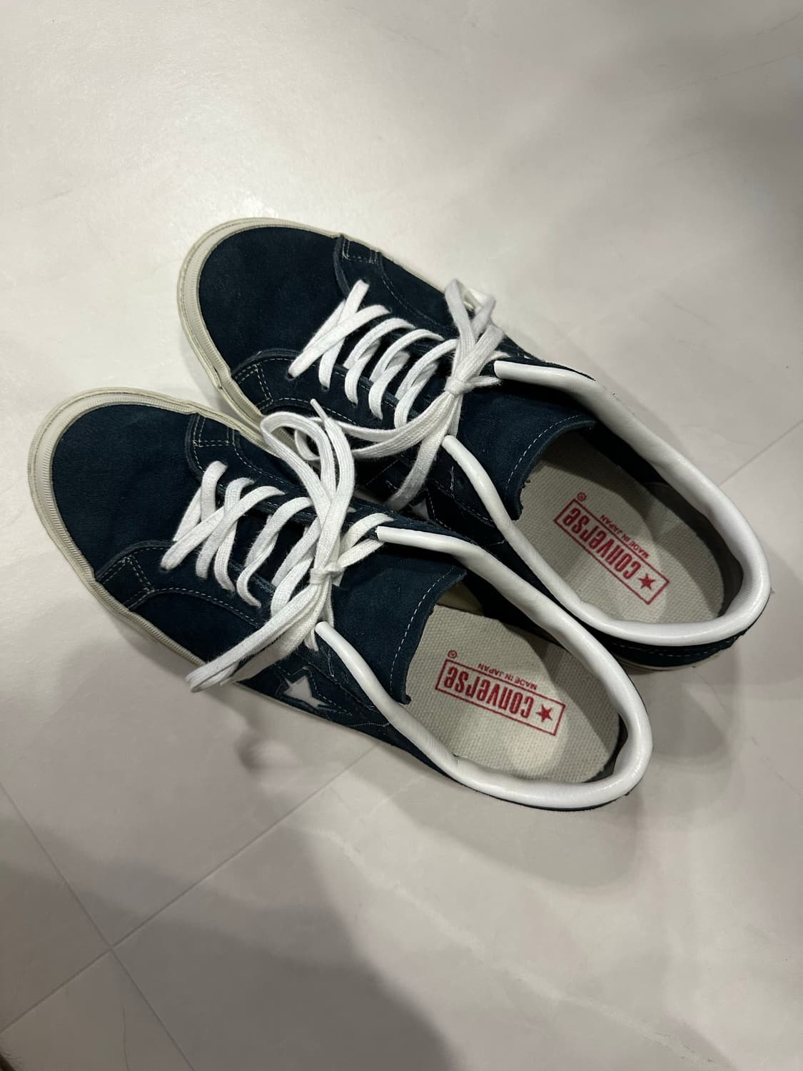 [270]컨버스 재팬 J 원스타 스웨이드 네이비 상품이미지2