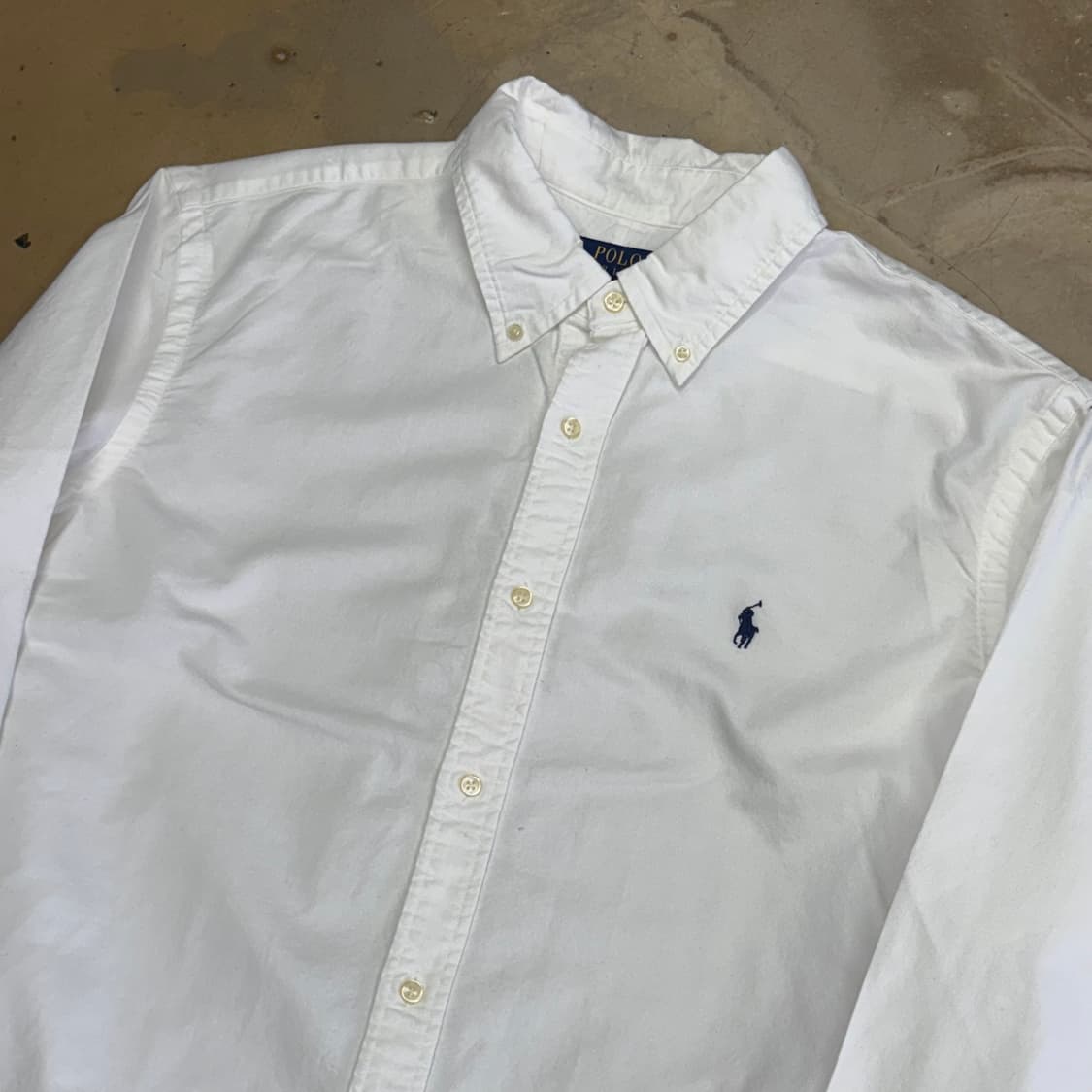 XXL 폴로랄프로렌 커스텀핏 화이트셔츠 상품이미지1
