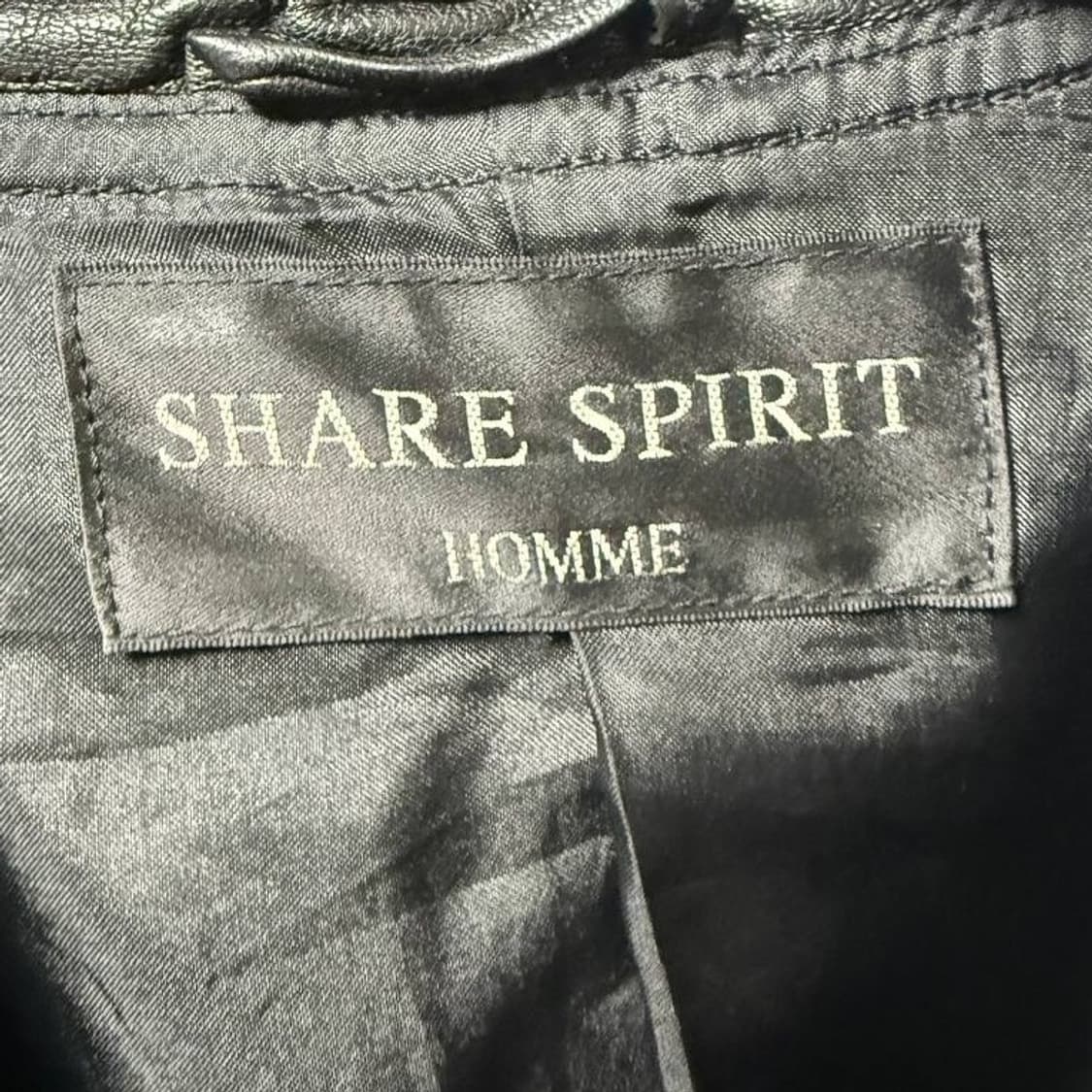 SHARE SPIRIT Leather Coat 상품이미지8