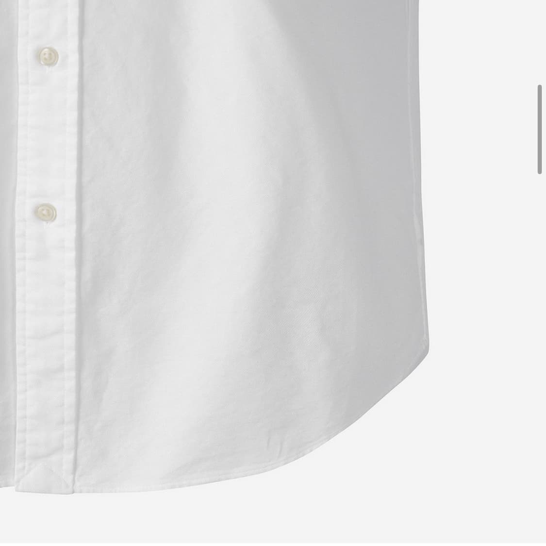 (S)폴로 랄프 로렌 커스텀핏 옥스포드 셔츠 화이트 - 24FW 상품이미지5