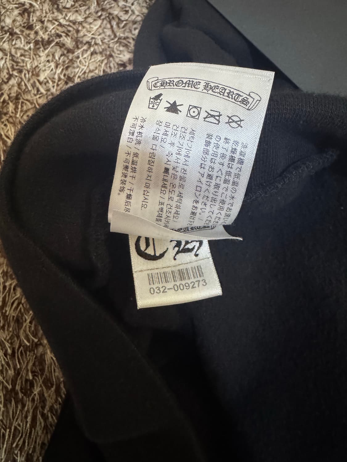 크롬하츠 USA 스크립트 후드티 상품이미지5