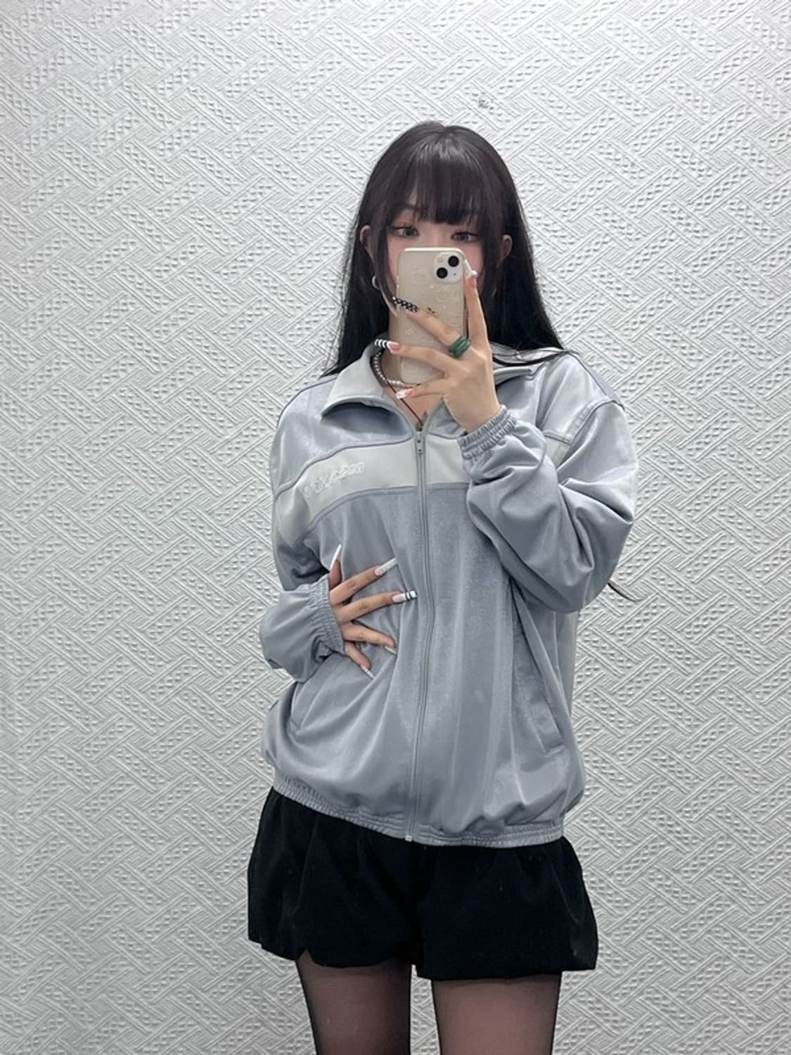 미스치프 스트릿 빈티지 매쉬 스포티 져지 집업 ONE C10657 상품이미지2