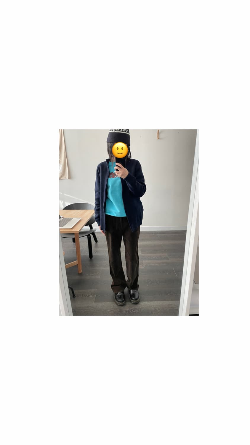 Crocodile vtg wool zip-up 상품이미지2