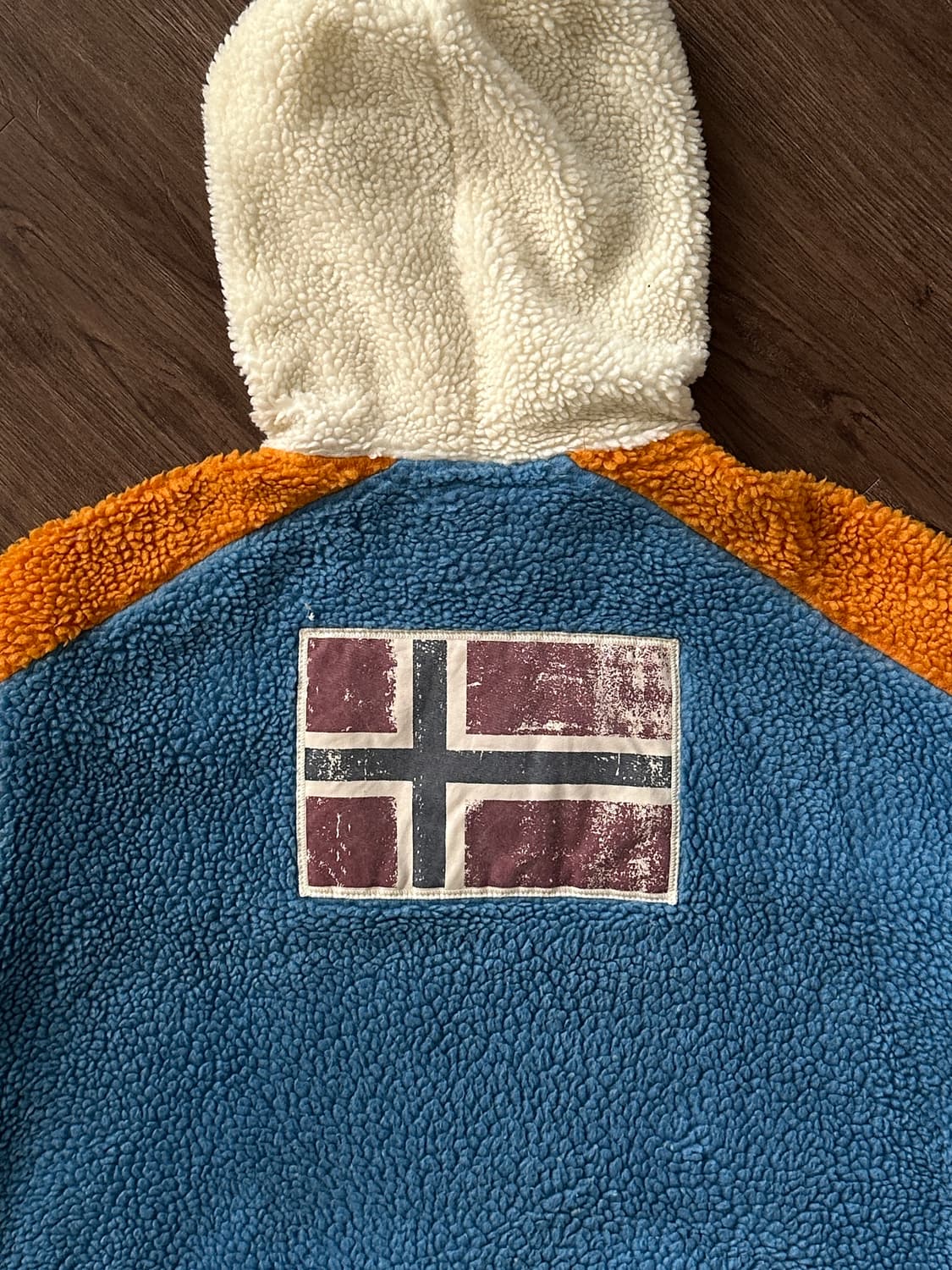 Napapijri 오버 컬러 플리스 후드집업 상품이미지9