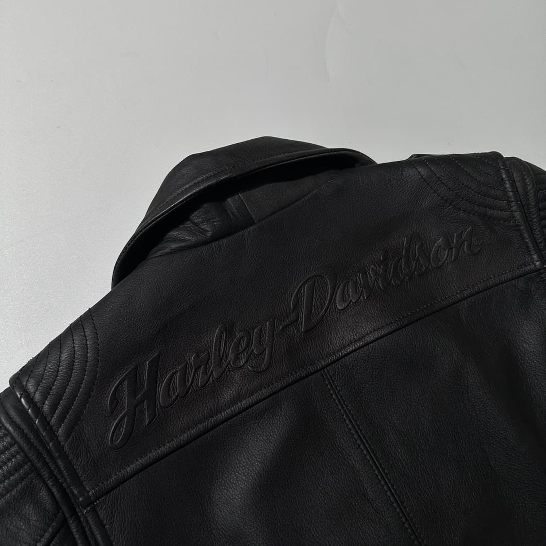 (매장판) 할리데이비슨 카우 레더 라이더 자켓 상품이미지6
