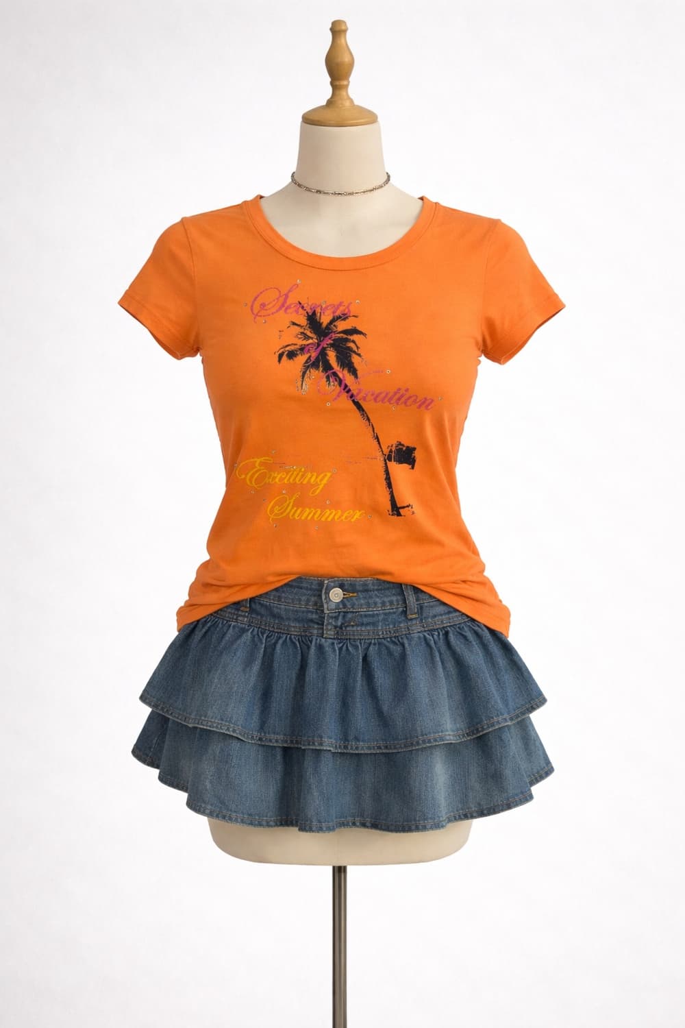 Vintage orange top 상품이미지1