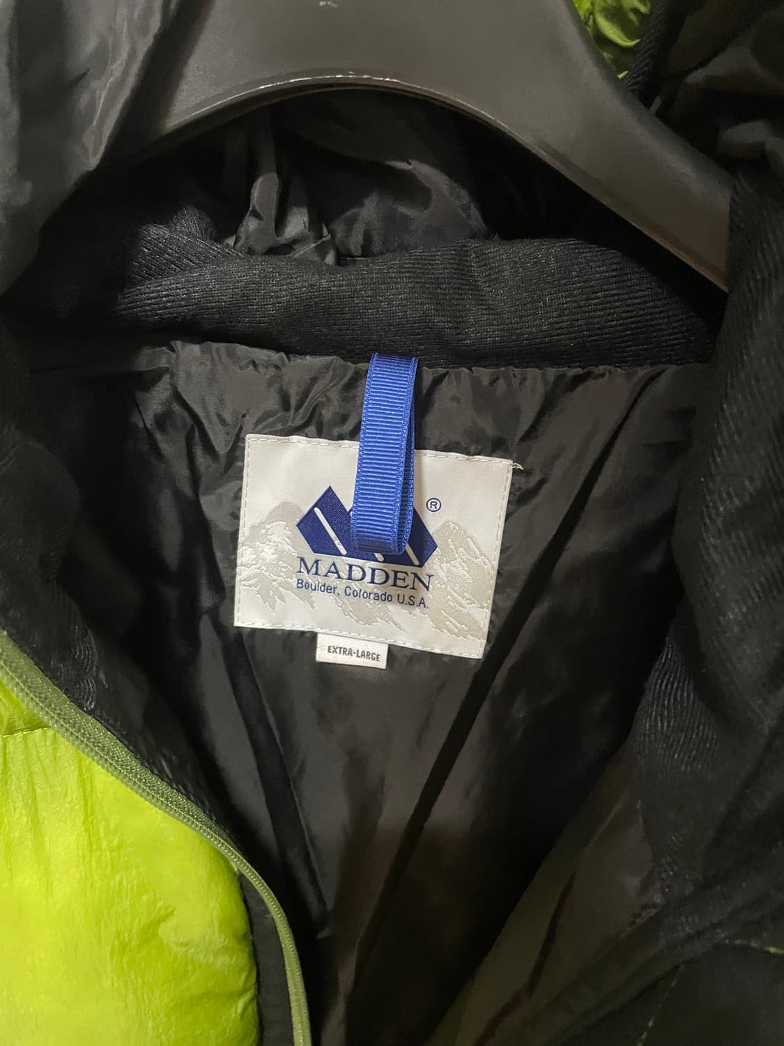 매든 콜로라도 베어 파카 그린 색상 패딩 XL 사이즈 상품이미지2