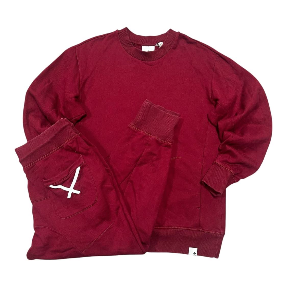 ✨ (바배) 아디다스 버건디 스웻 트레이닝 세트  상품이미지1