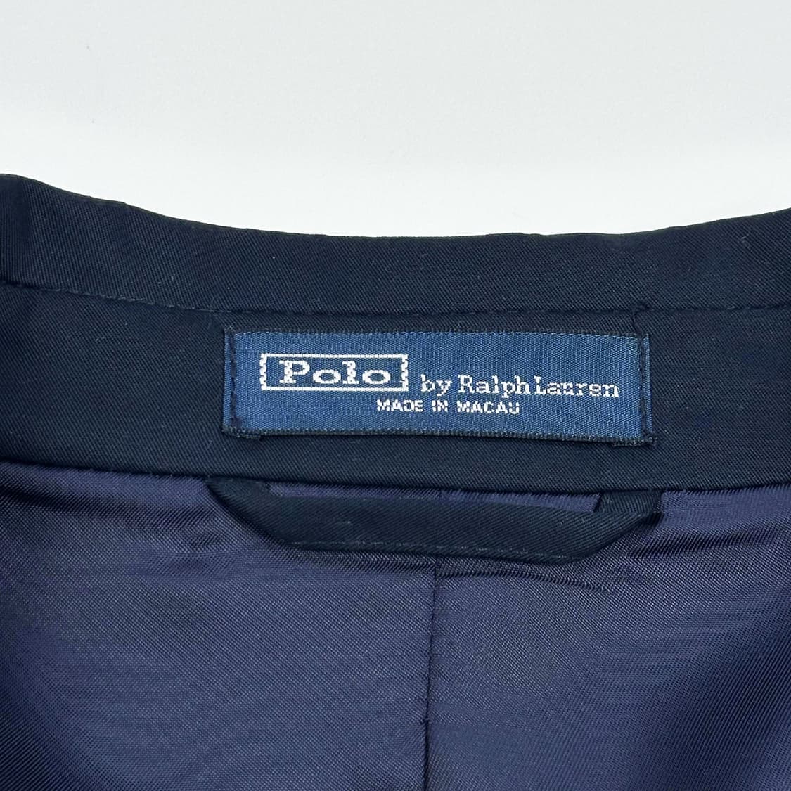 폴로 랄프로렌 클래식 투버튼 블레이져 자켓 네이비 42R 상품이미지5