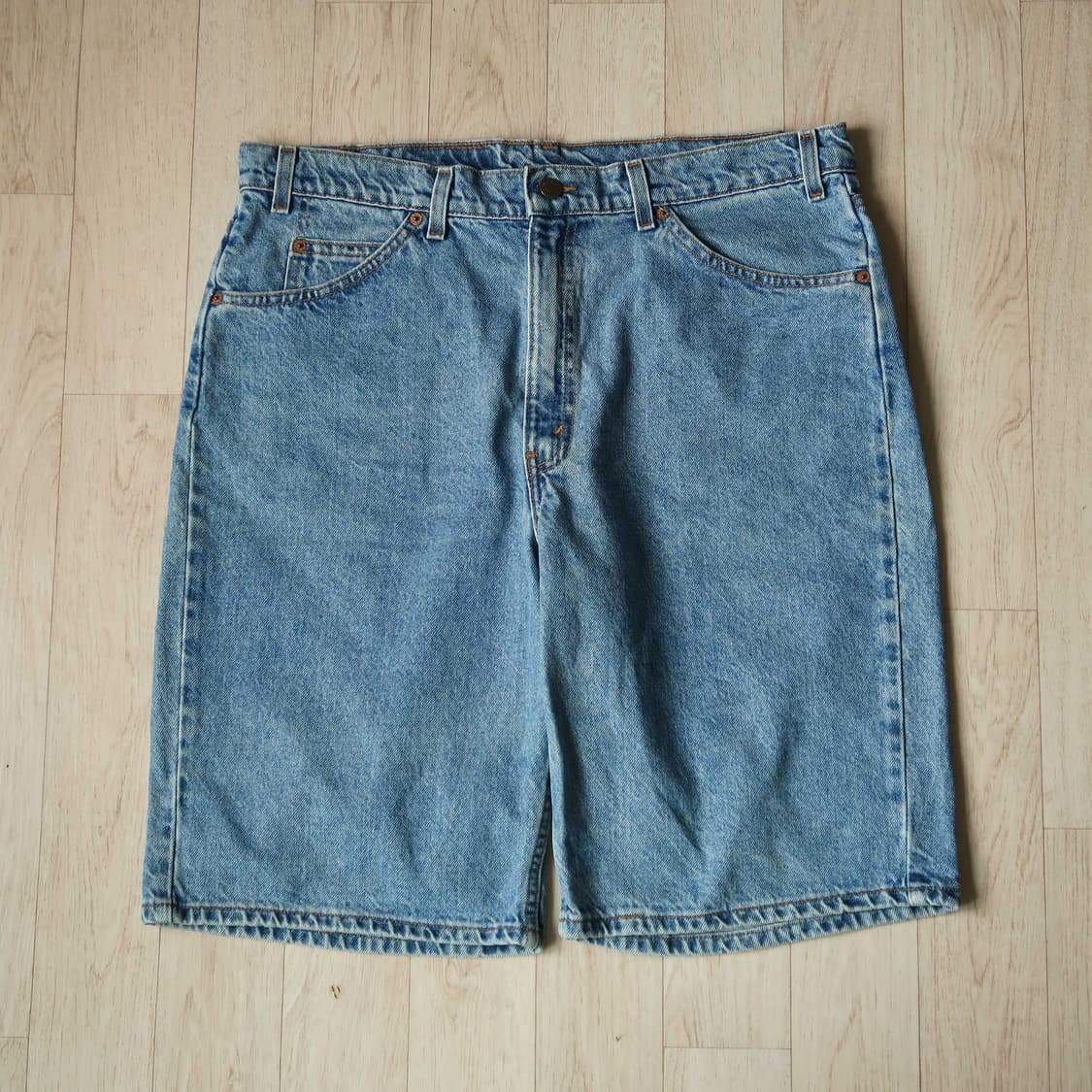 빈티지 90s 리바이스 505 오렌지 탭 쇼츠 상품이미지1
