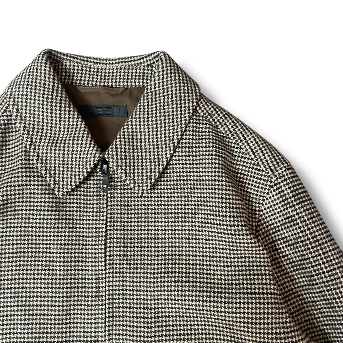 유니클로 싱글칼라 쇼트 블루종 L 상품이미지3