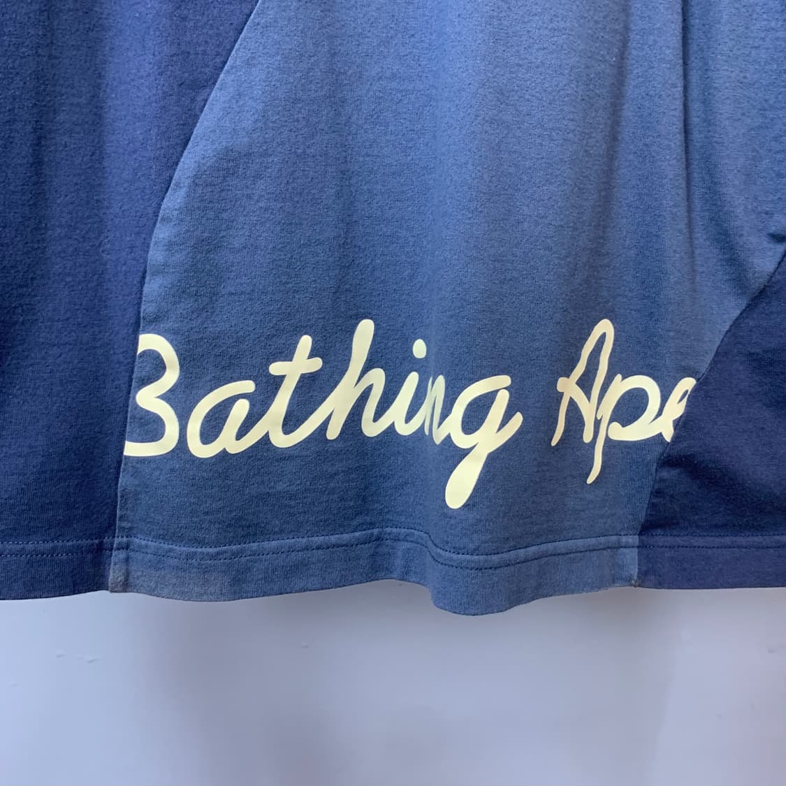 베이프 로고 레터링 반팔 상품이미지4