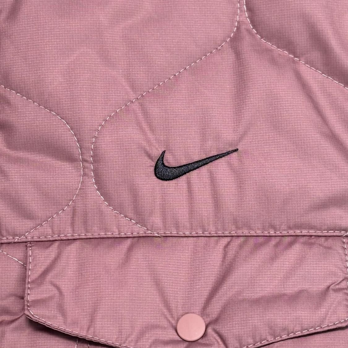 NIKE 에센셜 퀄팅 조끼 핑크 L 상품이미지2