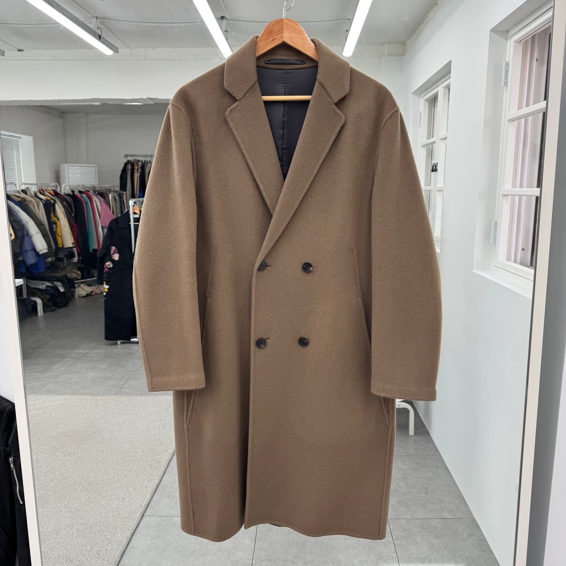 타임 옴므 캐시미어 더블 코트  상품이미지3