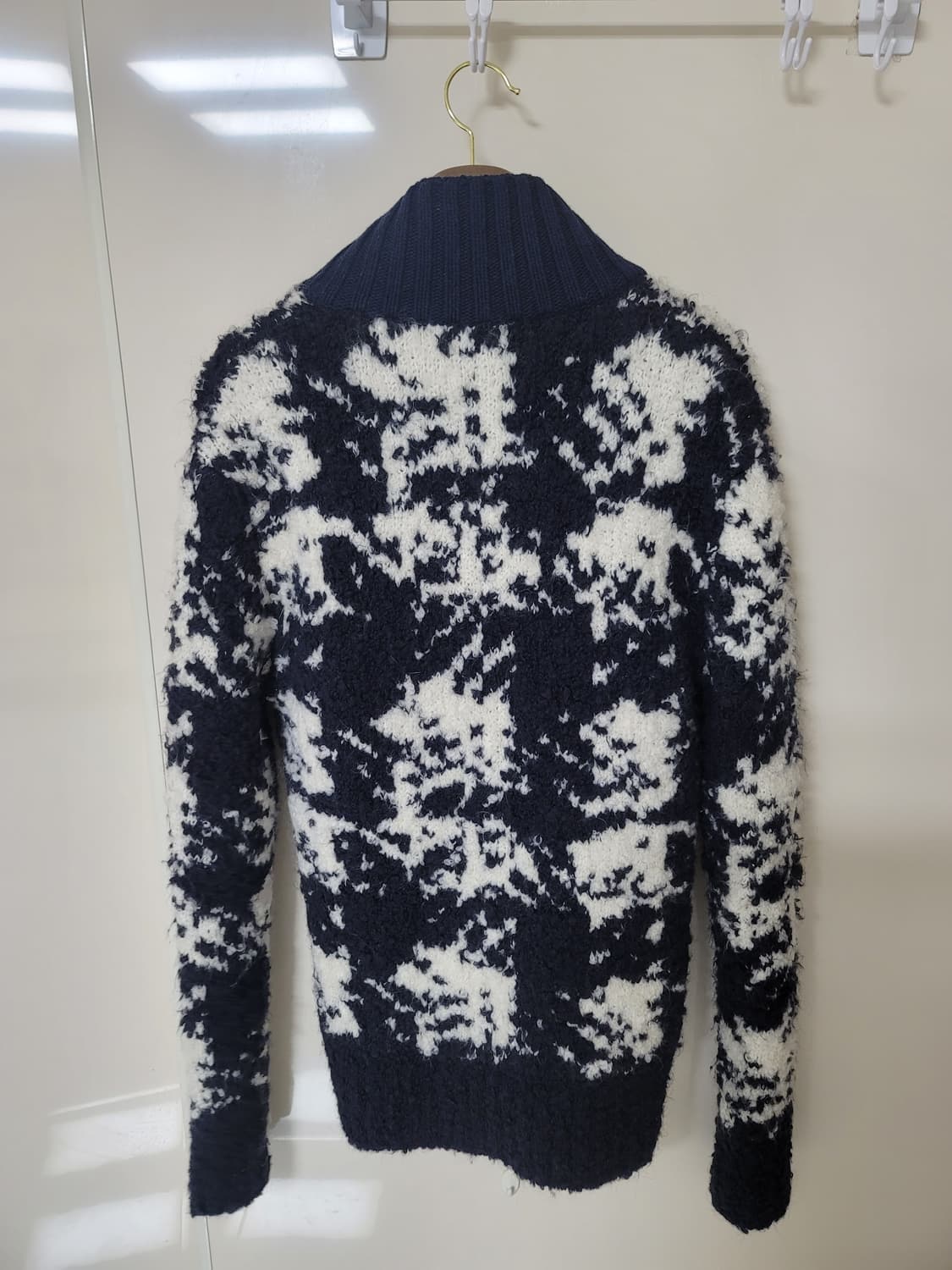 마우로 그리포니 이태리 라마울 두툼 니트가디건 48표기 100정 상태극상 상품이미지2