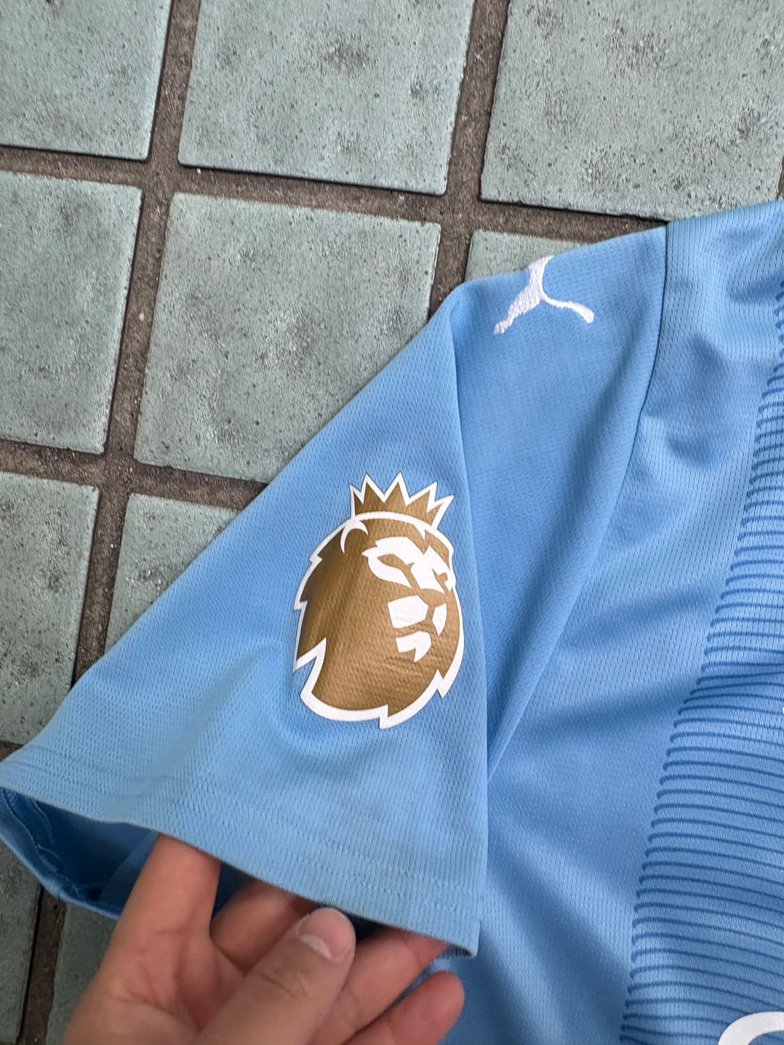 23-24 맨시티 홀란드 홈유니폼 XL 상품이미지5