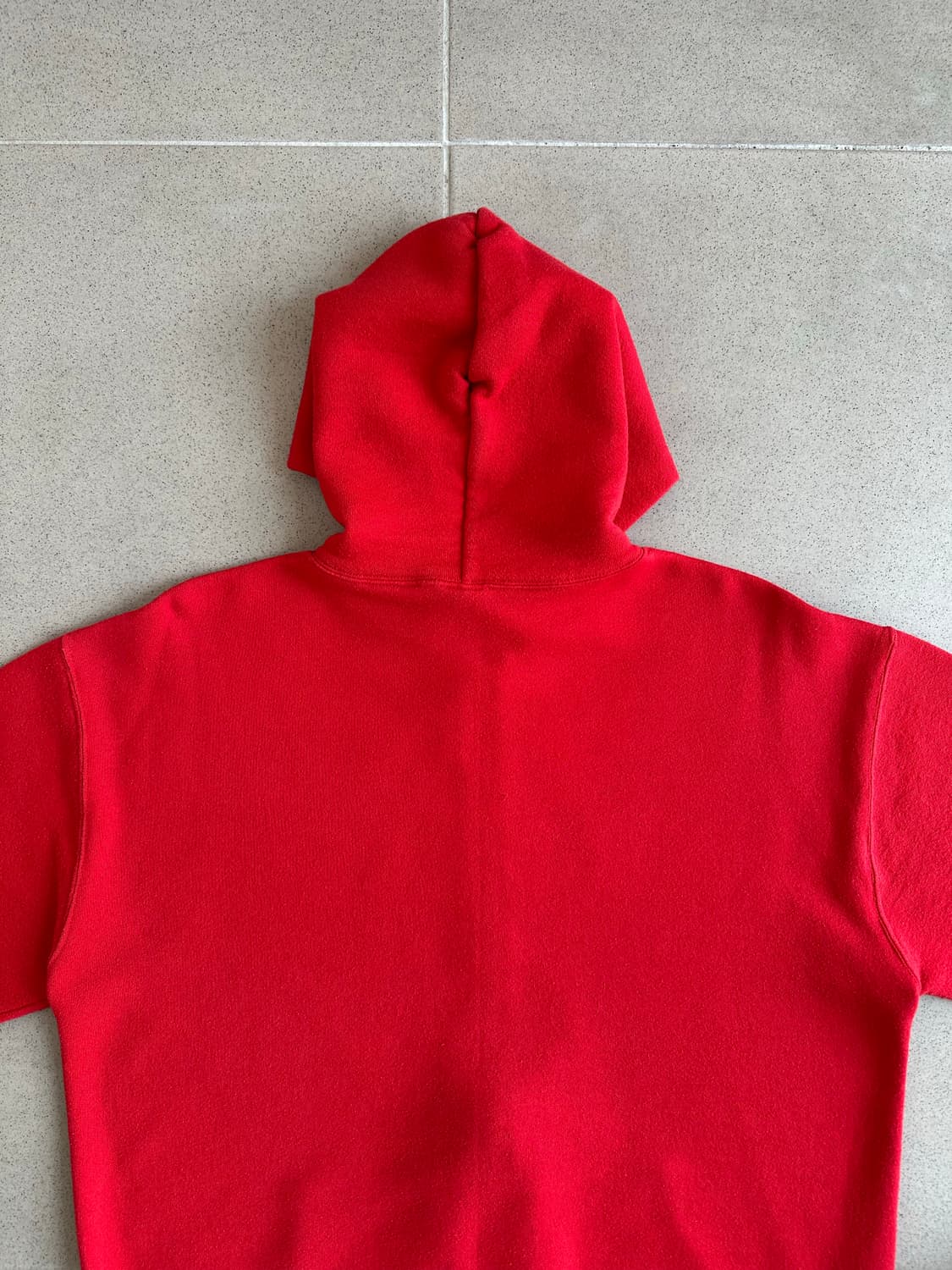 90s 빈티지 러셀 후드집업 레드 XL USA 상품이미지5
