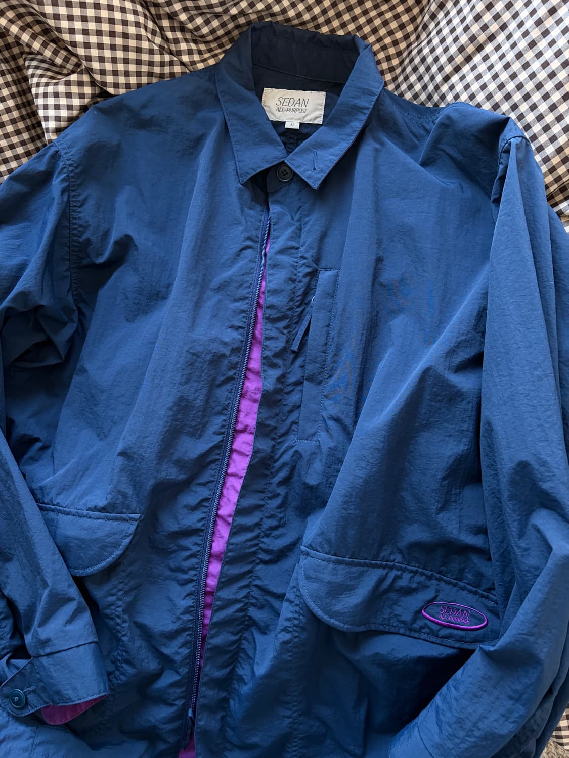 세단 올 퍼포즈 빅 라이트 재킷 네이비 / XL 상품이미지1