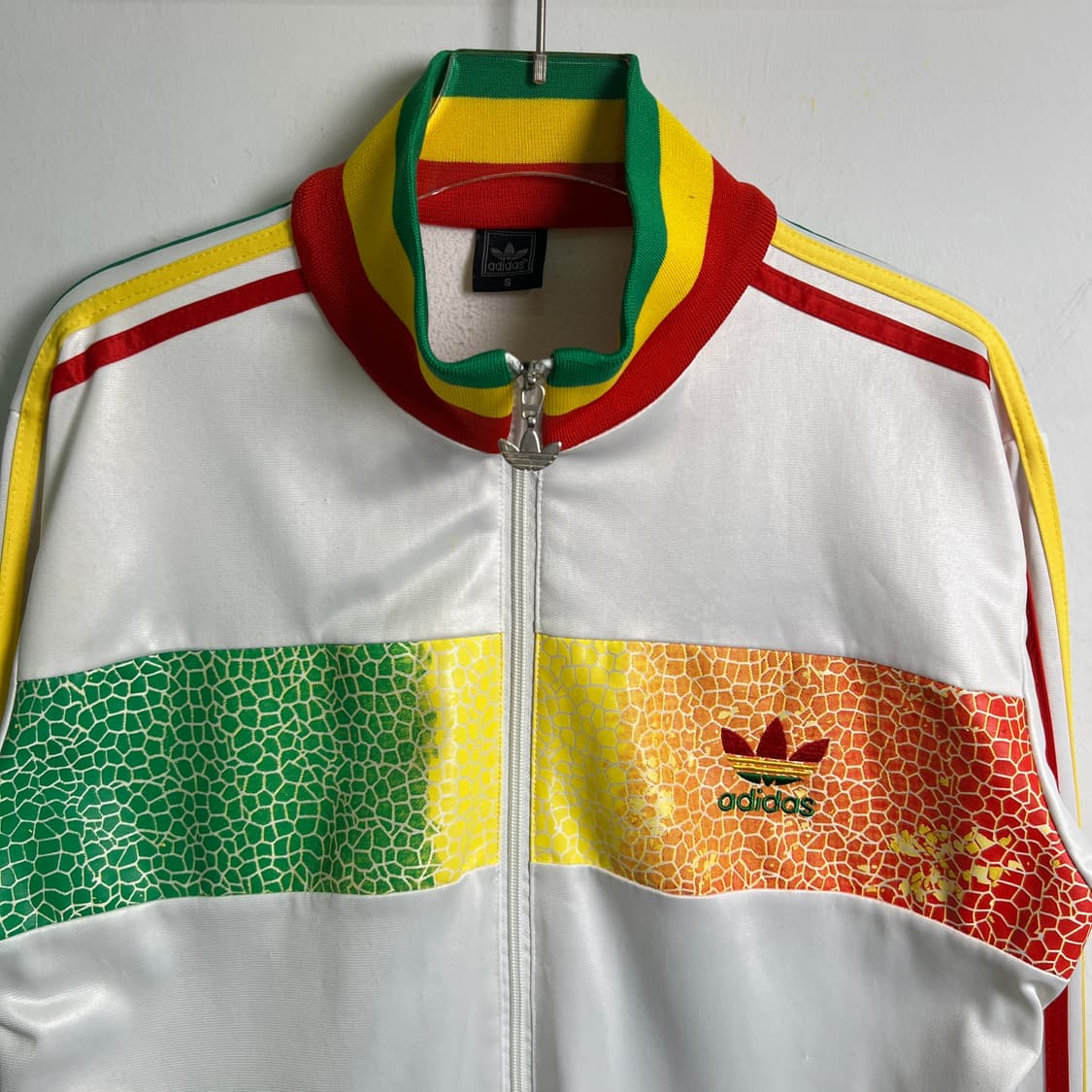 아디다스 칠레62 화이트 빈티지 트랙탑 져지 S 상품이미지4