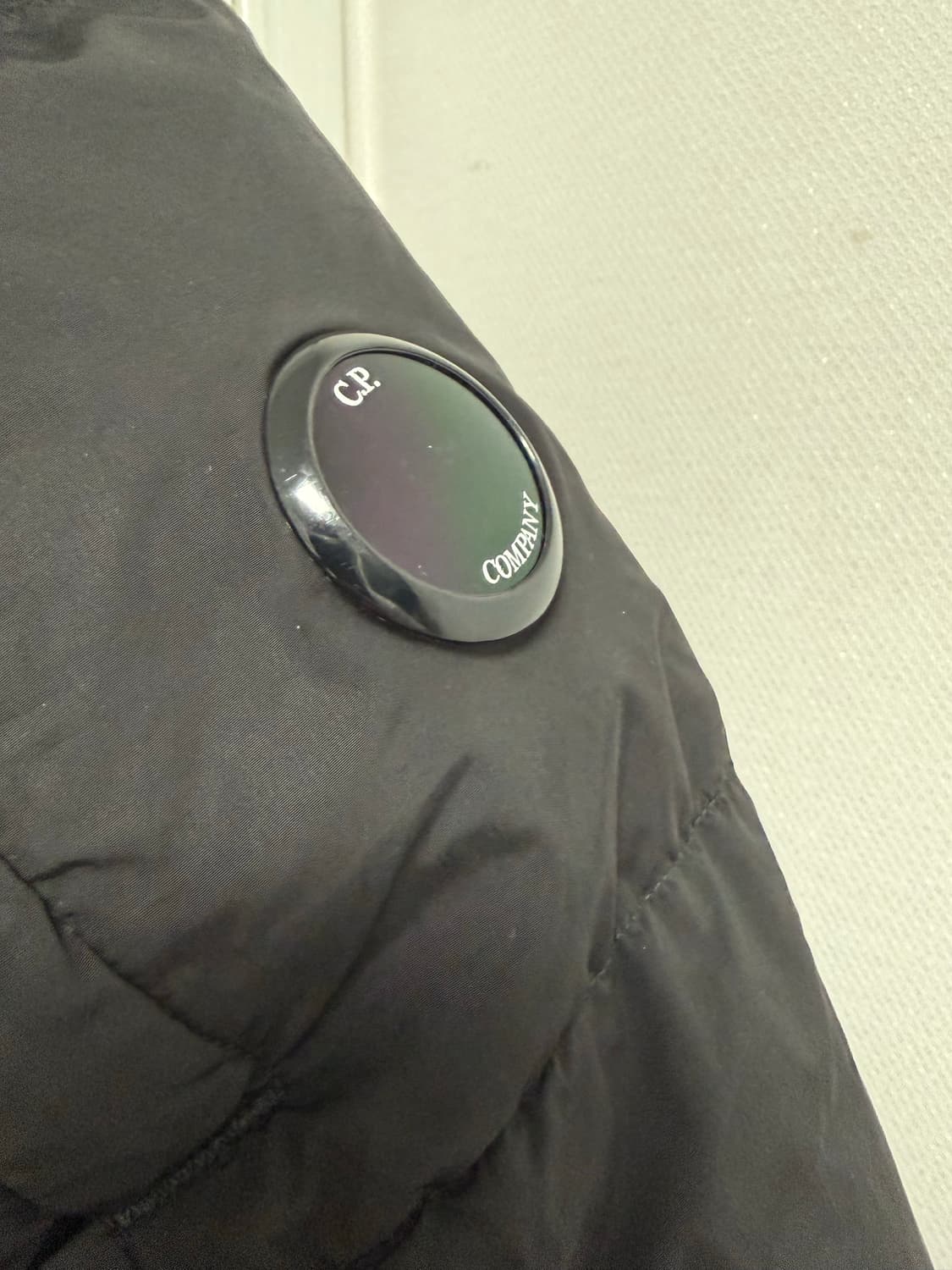 [XL] 블랙 cp company nycra-r 패딩 다운 점퍼 파카 상품이미지3