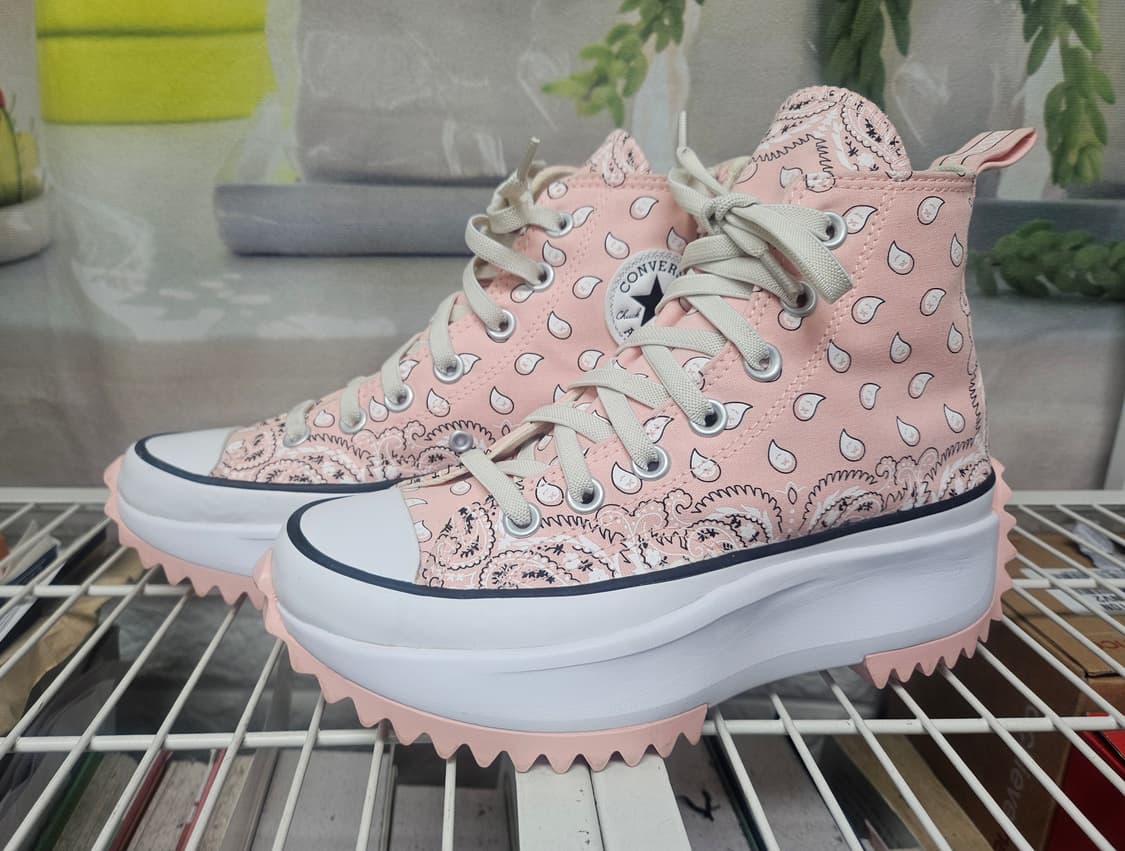 컨버스 220 하이크 페이즐리 스톰핑크 하이탑스니커즈 HD19 상품이미지1