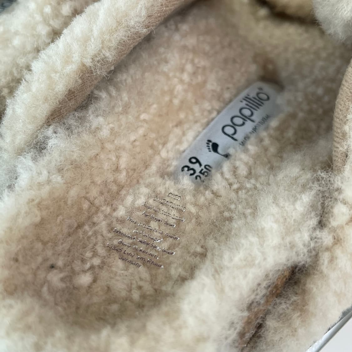 버켄스탁 파필리오 아리조나 빅버클 퍼 39 (245~250) 새제품 상품이미지8