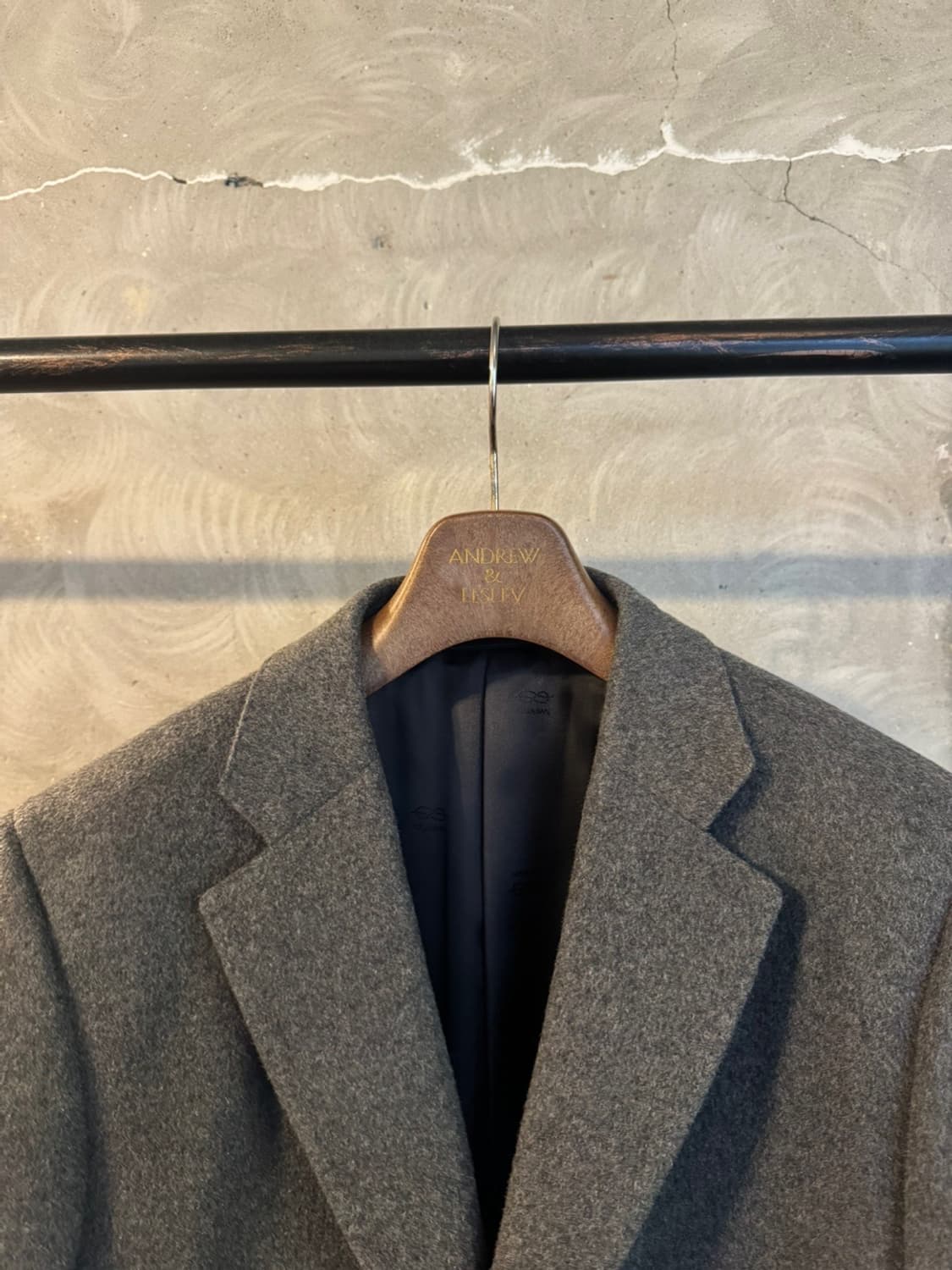 다반 캐시미어 체스터필드 코트 상품이미지5