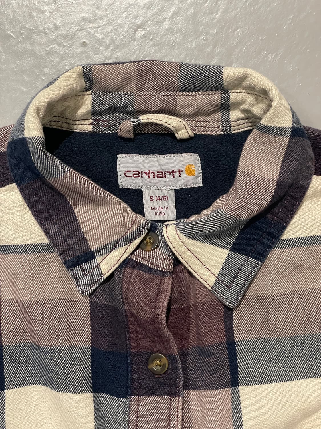 칼하트 플리스 셔츠 (women) 상품이미지5