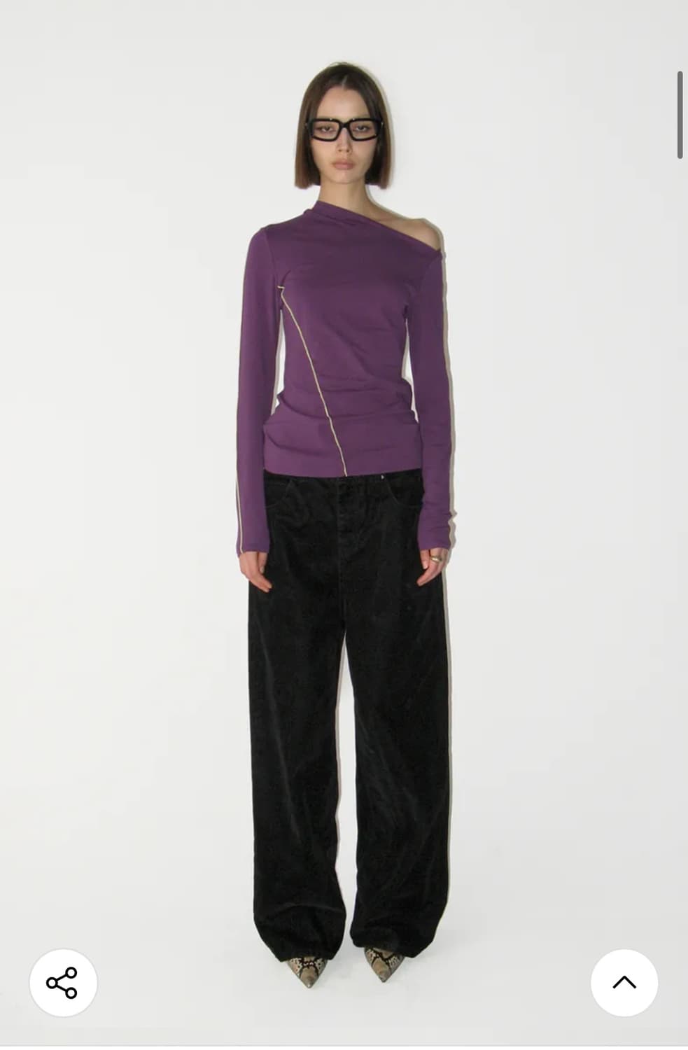 썬번프로젝트 Asvmmetric Paneled Long Sleeve  상품이미지1