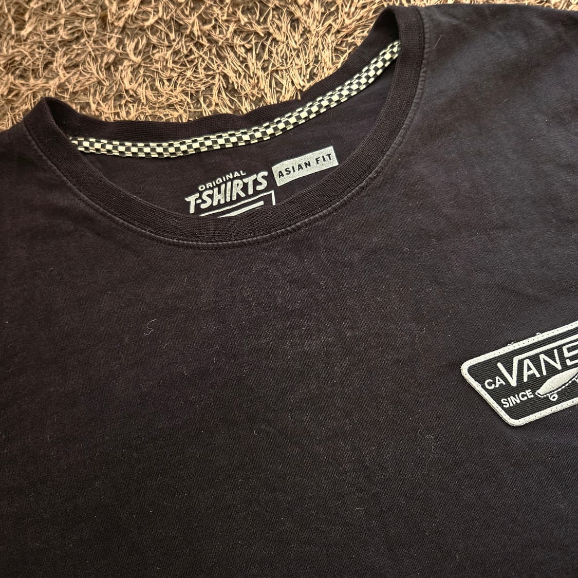 반스(Vans) 올드스쿨 스케이팅 패치드 반팔티S 상품이미지3