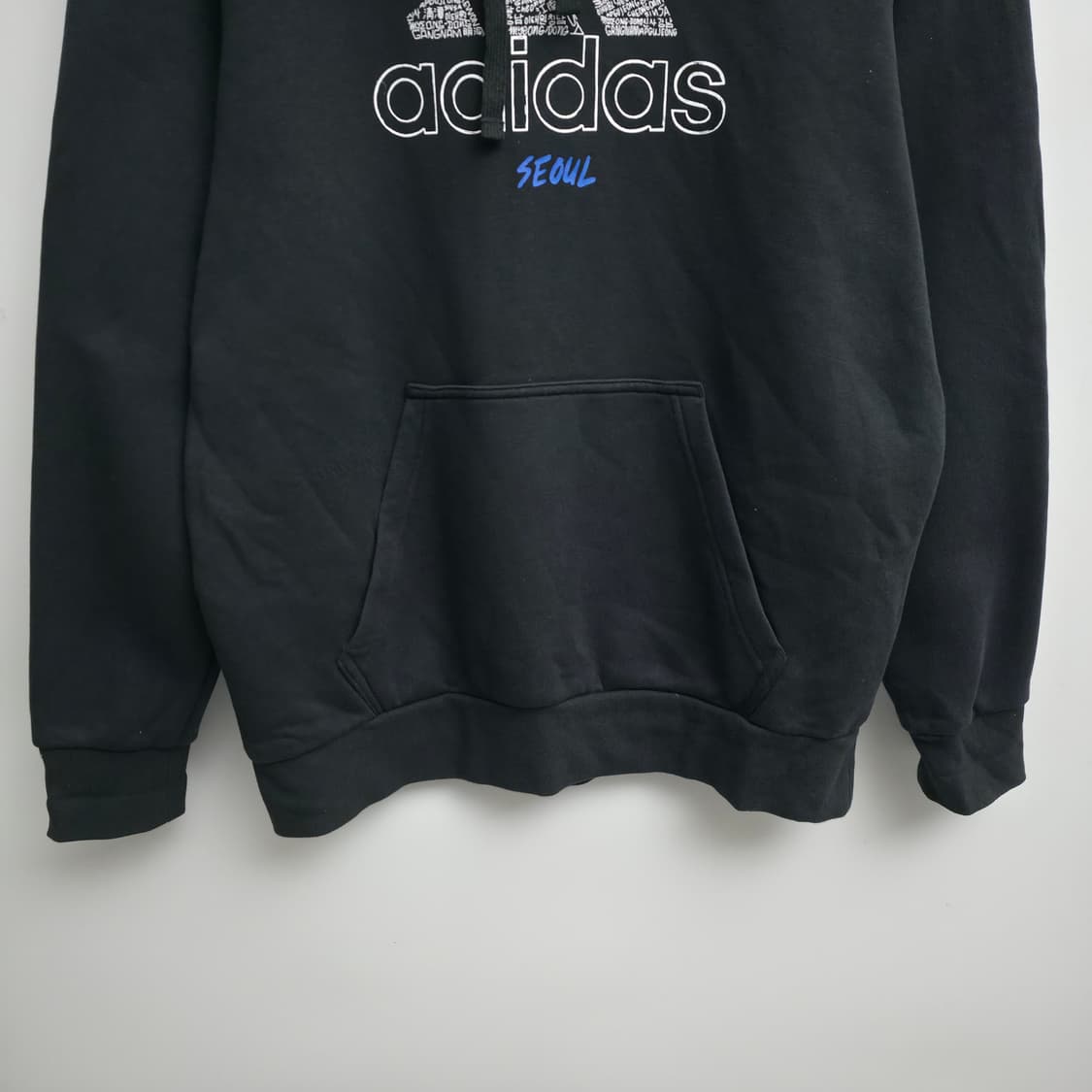 [XXL] 아디다스 서울 후드티 블랙 상품이미지3
