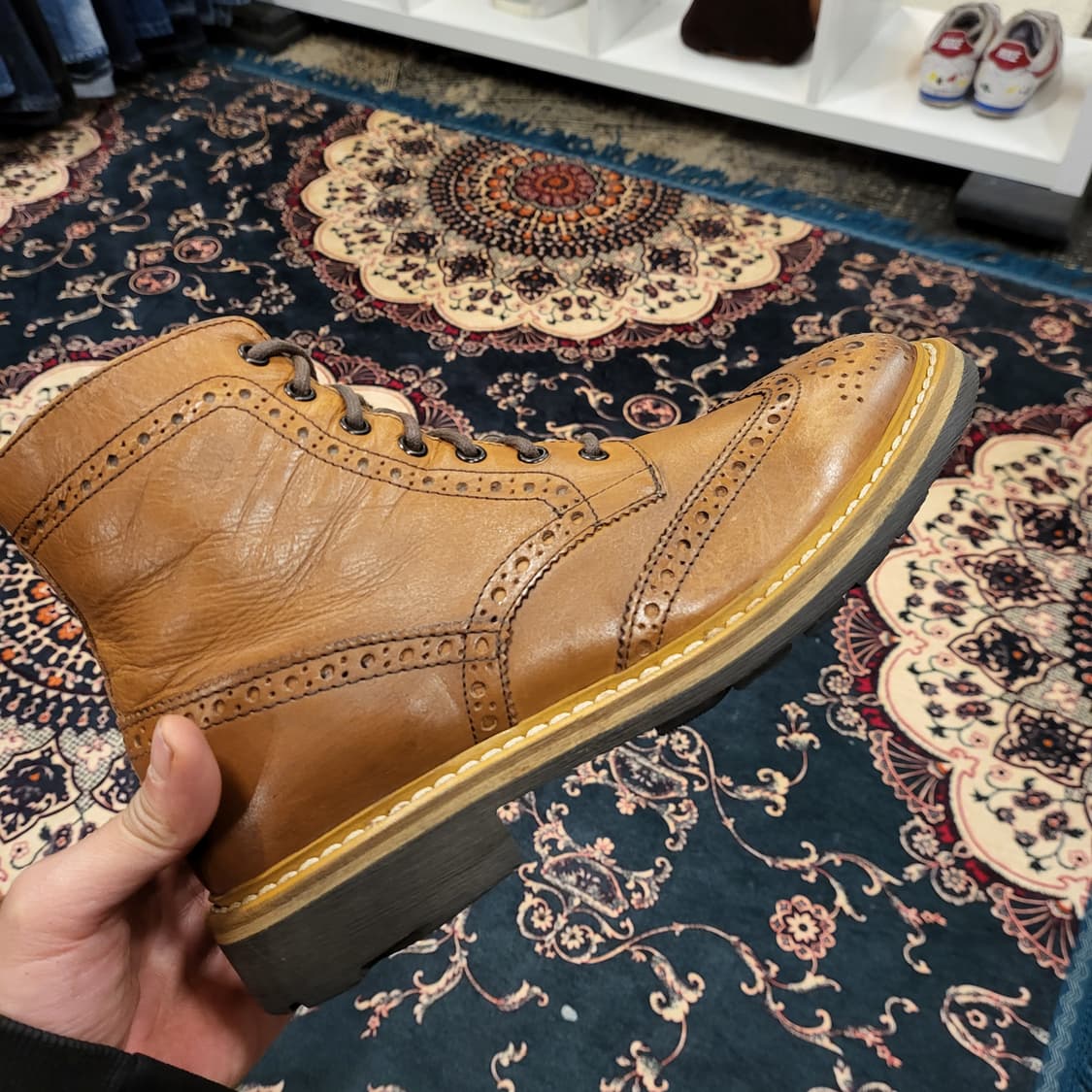 지안마크 모렐리 윙팁 워커 255m (EU40) 상품이미지4