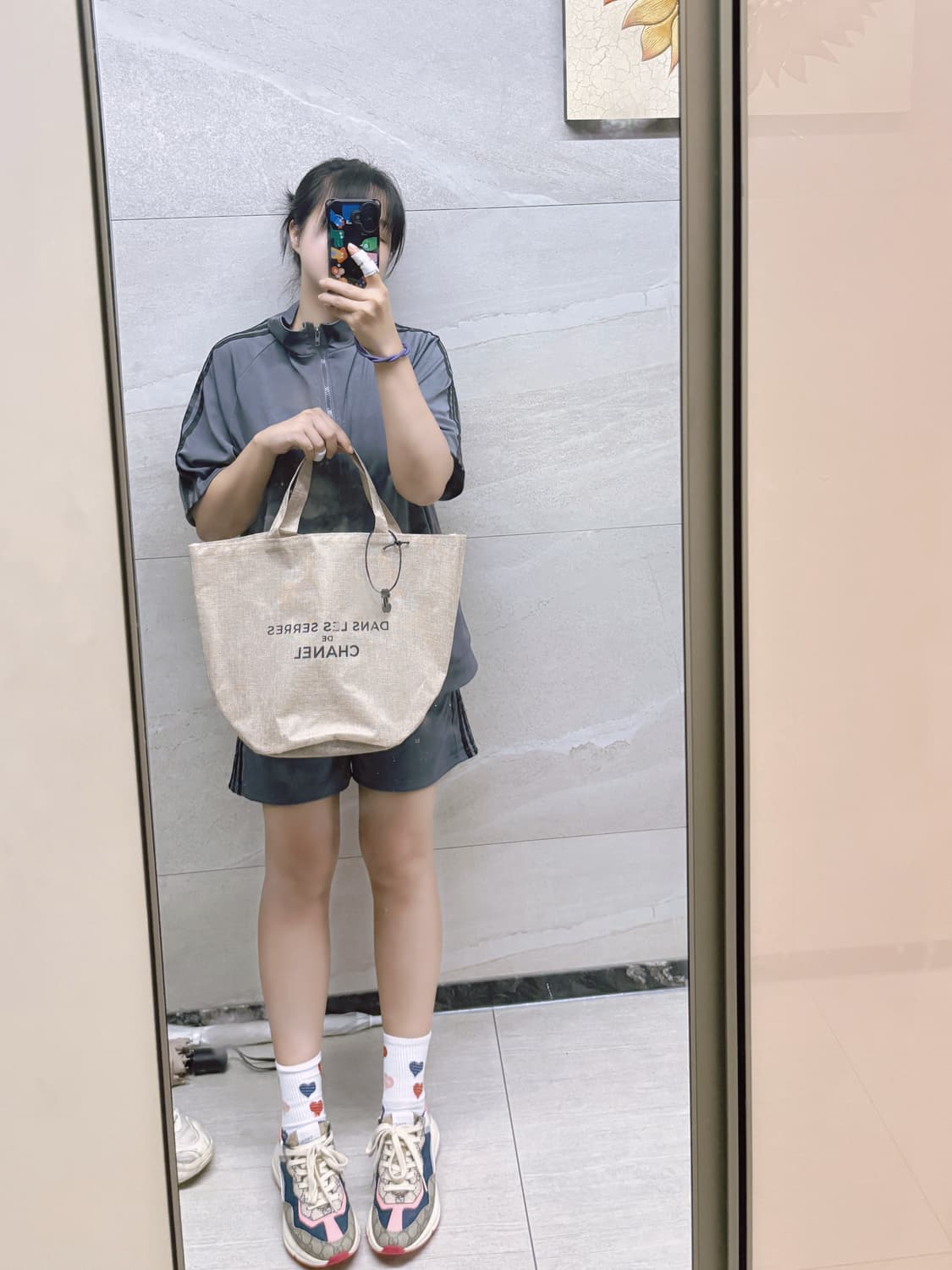 샤넬 뷰티 방수 에코백 상품이미지4