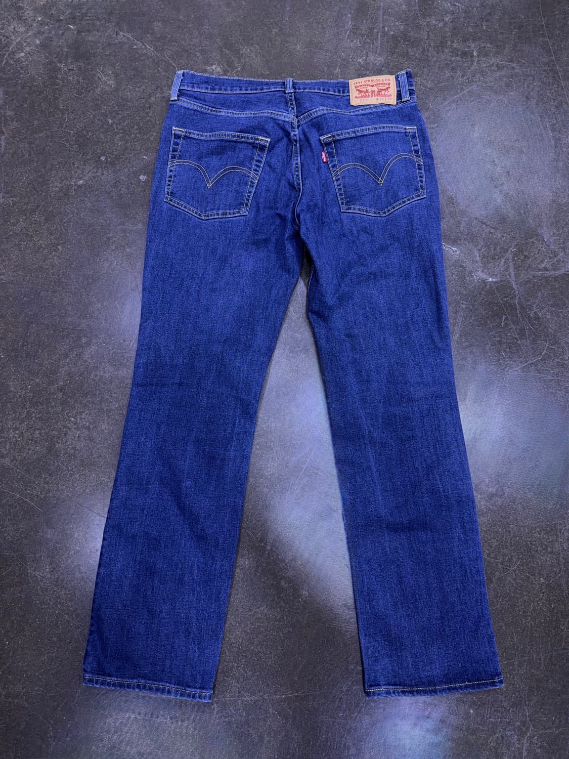 리바이스 511 슬림핏 딥블루 워싱 스판덱스 블렌드 데님팬츠 34 상품이미지2