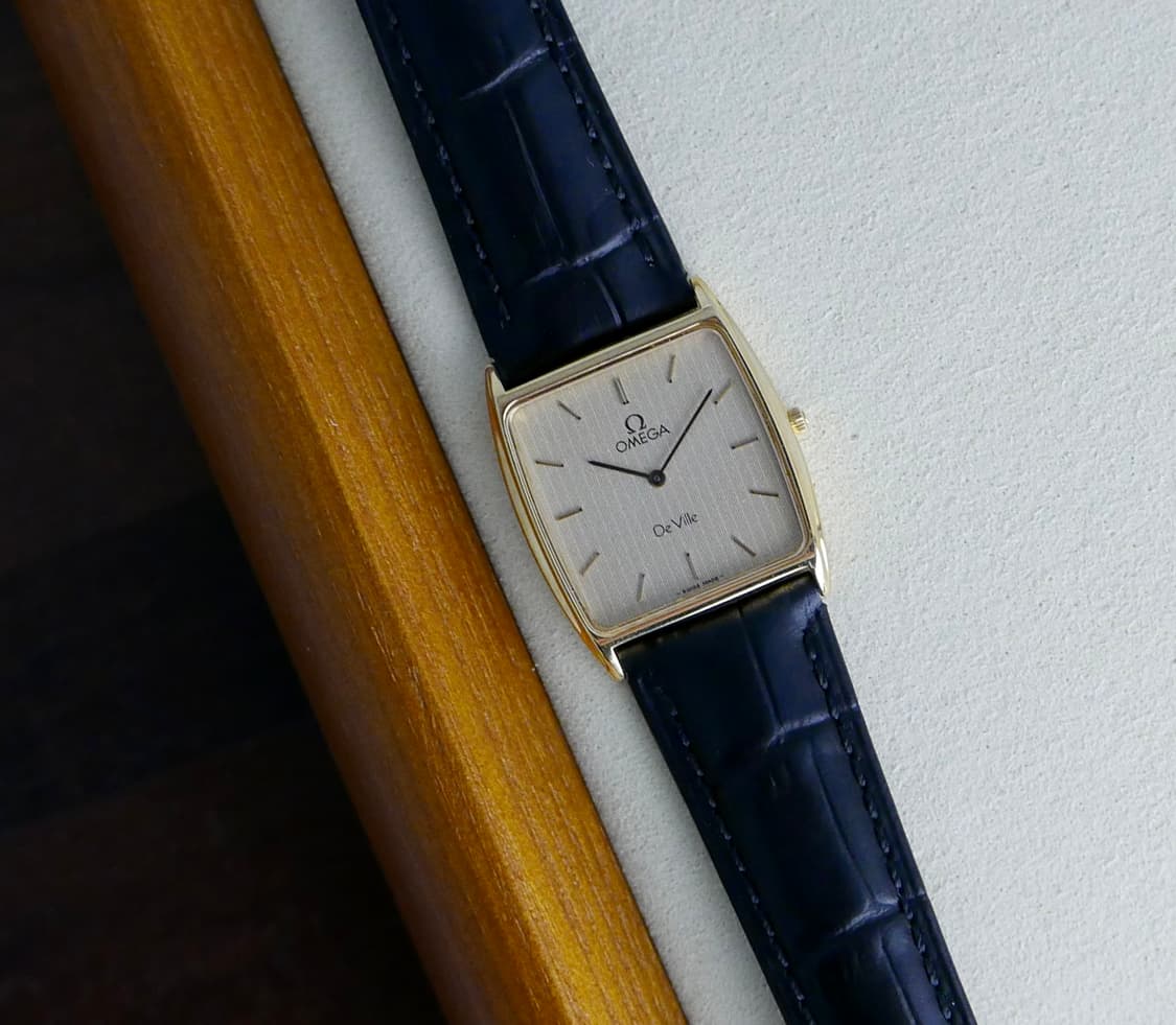 오메가 빈티지 드빌 탱크 리넨 다이얼 상품이미지2