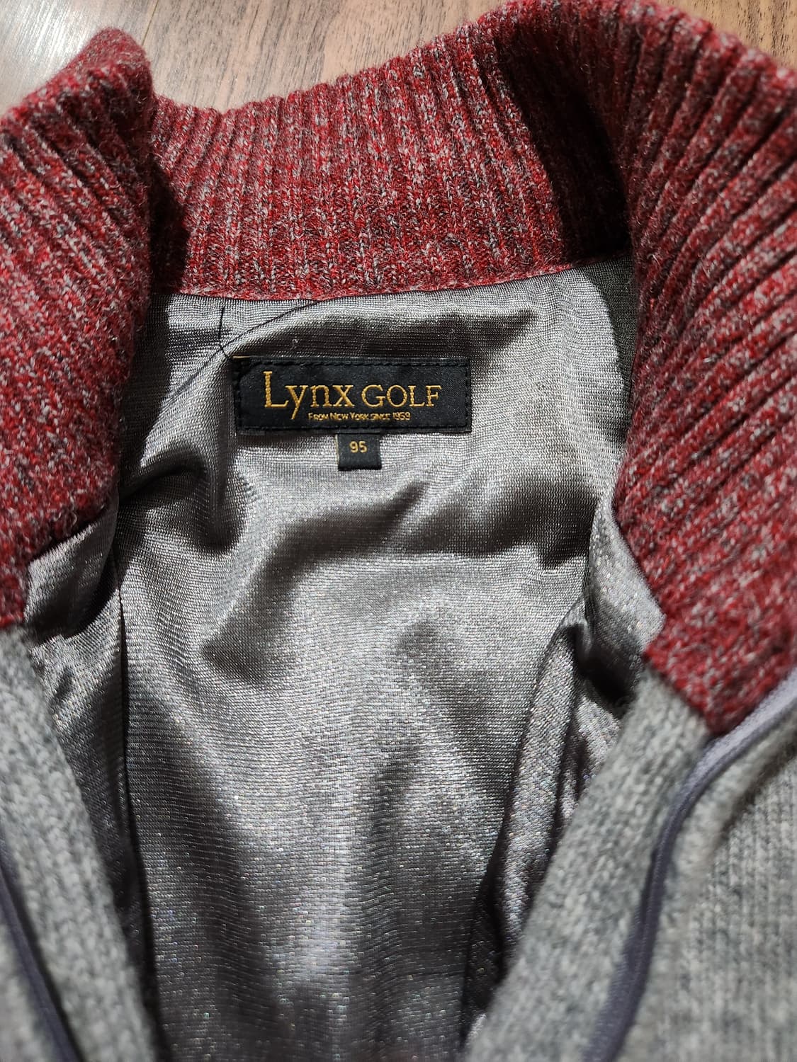 링스 하프넥 방풍 니트 95 상품이미지3