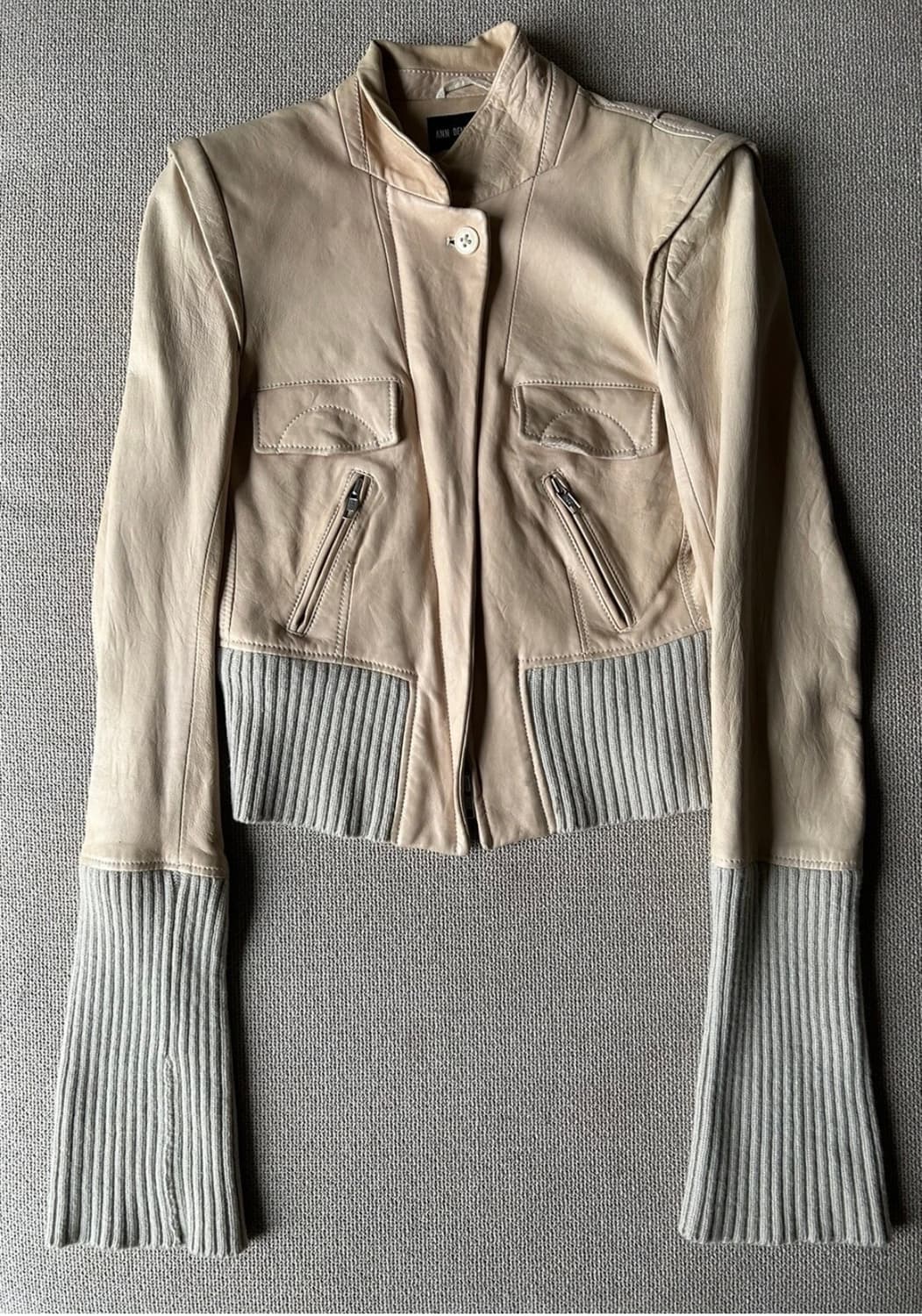 앤 드뮐미스터 리얼 레더자켓 *rare 상품이미지4