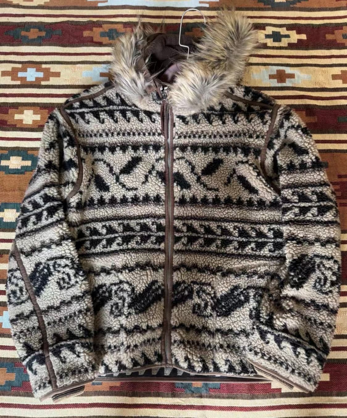 rrl 웨스턴 후리스 파카 L 상품이미지2