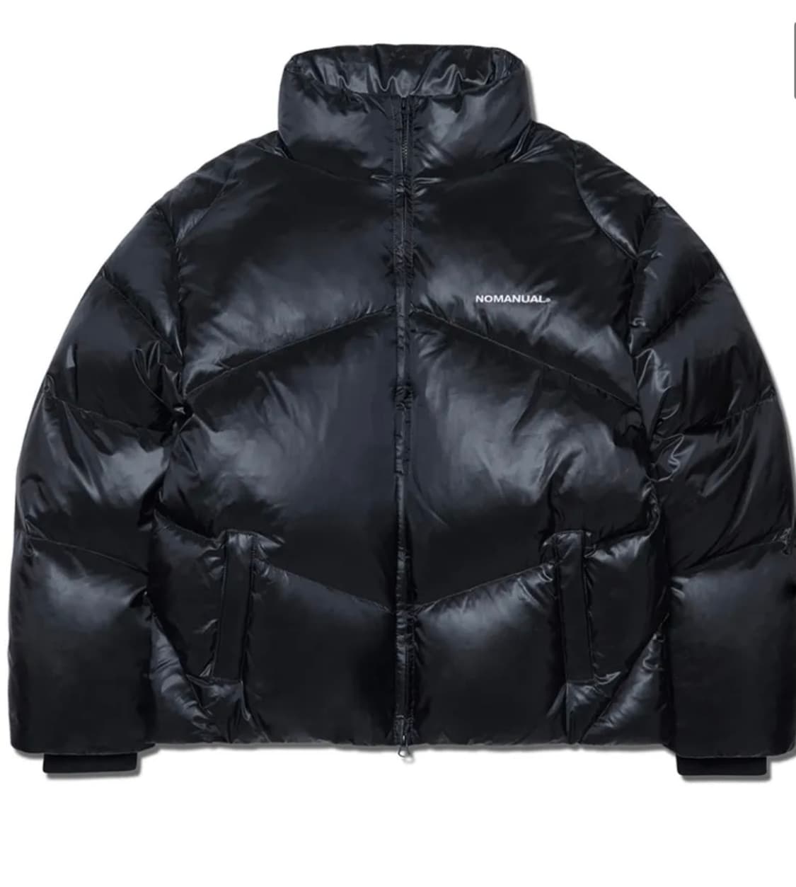 노매뉴얼 덕다운 패딩 블랙  상품이미지6