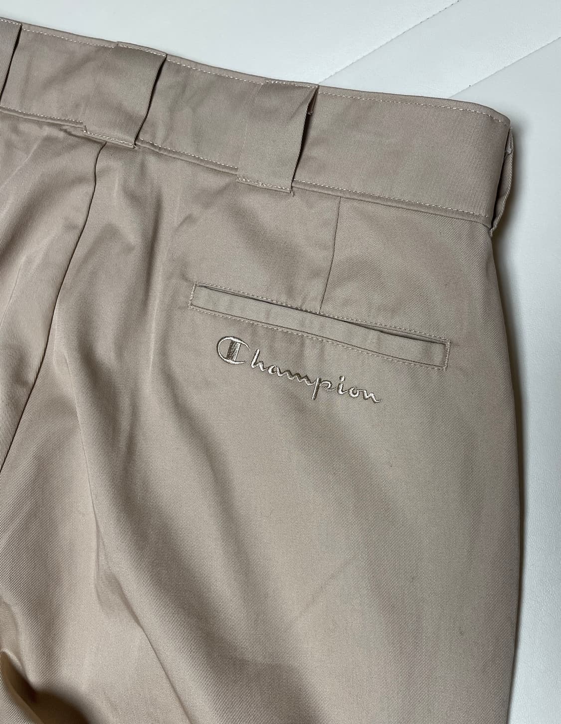 champion 새상품 일본판 베이지 치노 팬츠 상품이미지4