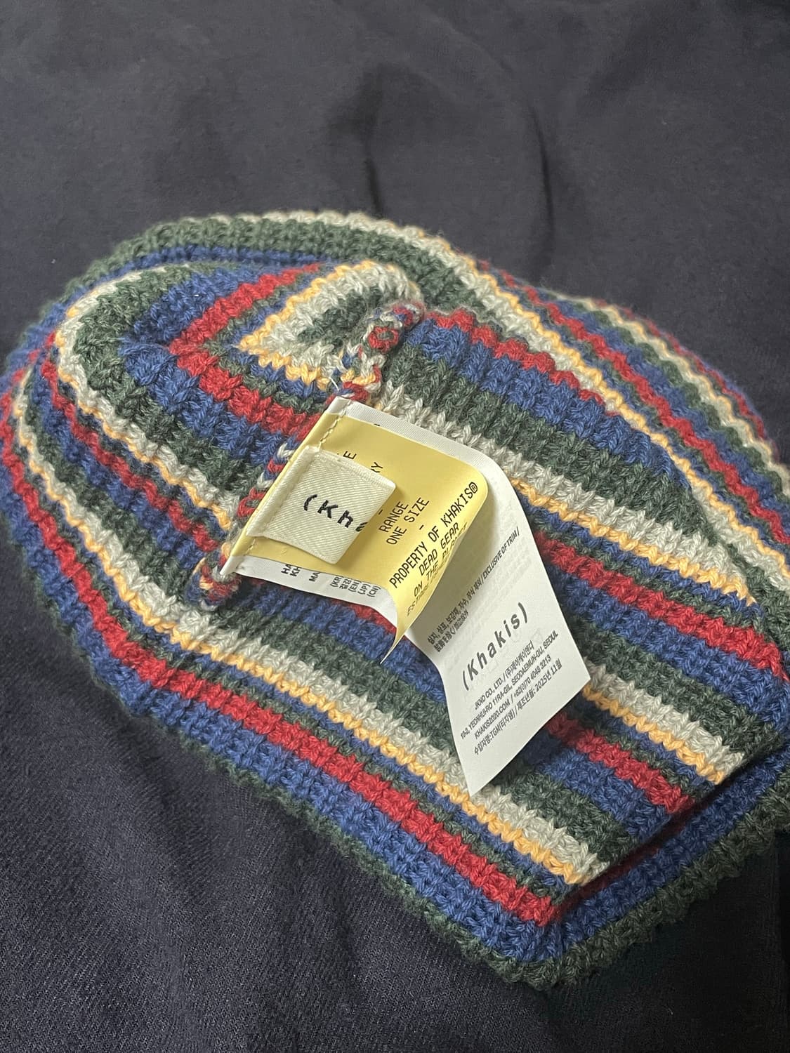 카키스 비니 택만 뗀 놈… 상품이미지3