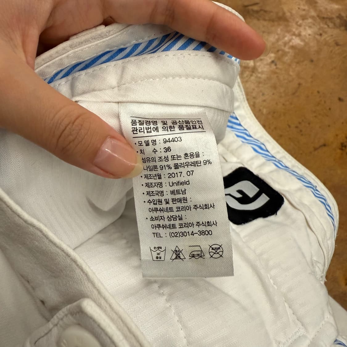 [ 정품/36 ] 풋조이 골프 바지 b15 상품이미지8